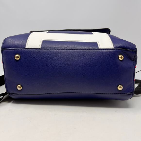 Bioworld My Hero Academia UA High School Blue Faux Leather Backpack Bag Anime - Picture 7 of 16